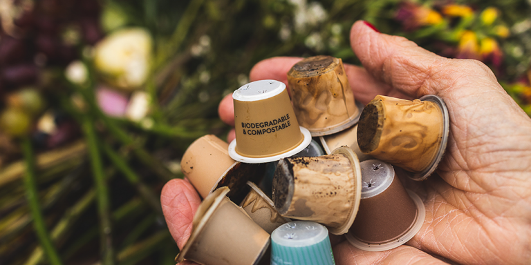 Home compostable capsules